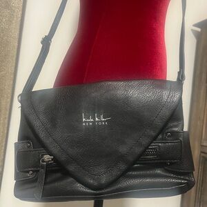 Nicole Miller New York -Black Crossbody Bag